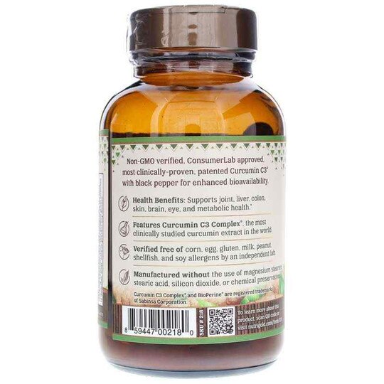 Turmeric Curcumin Gold 500 Mg, NAU